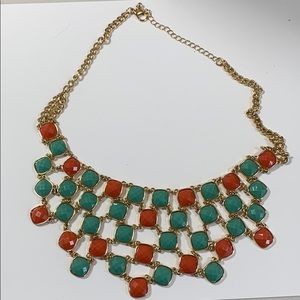 Monet Mini Facet Bib Necklace